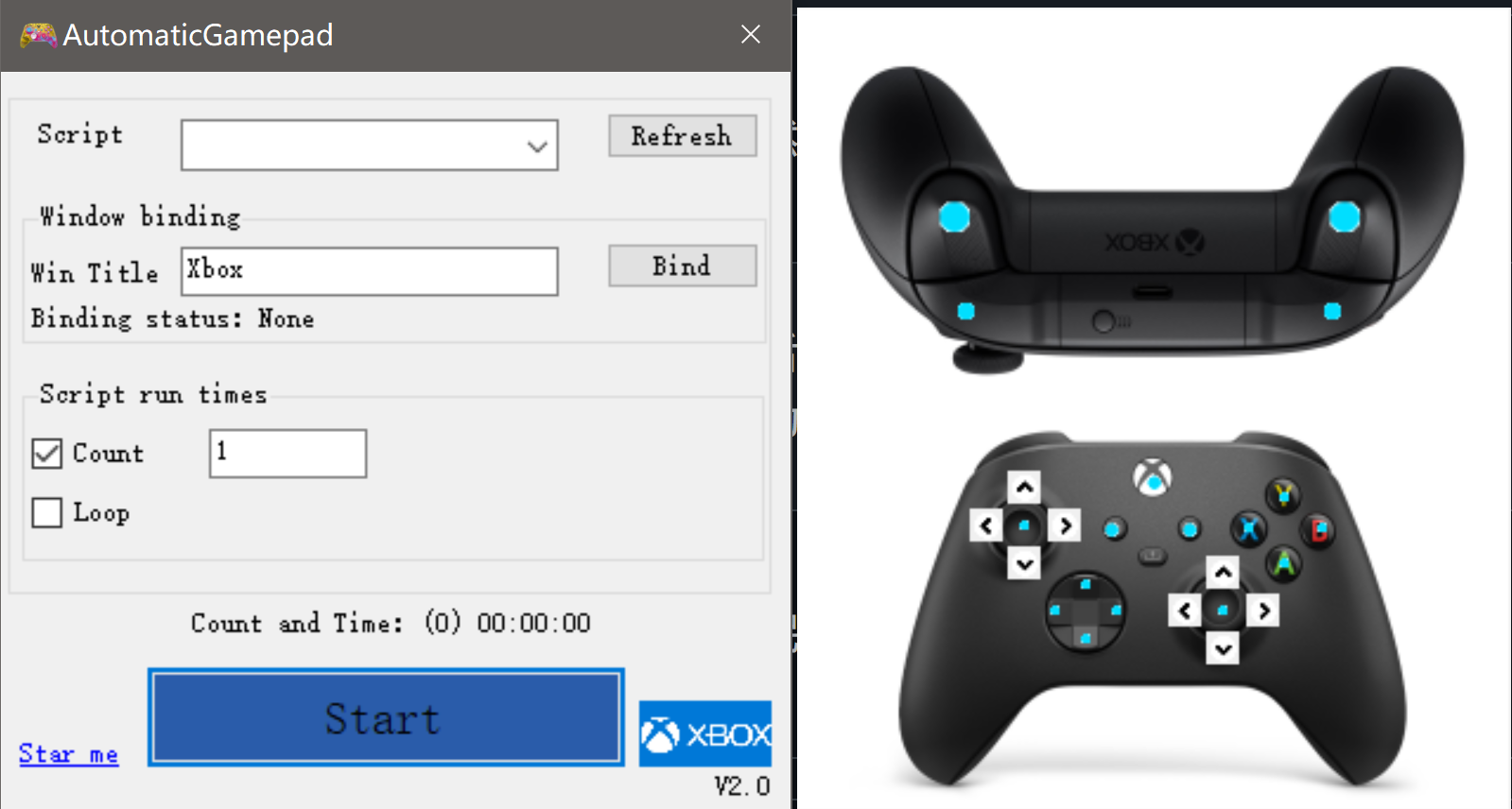 Xbox Virtual Controller